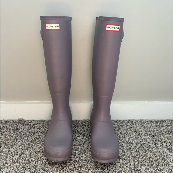Hunter boots periwinkle(purple) - Picture 2 of 3